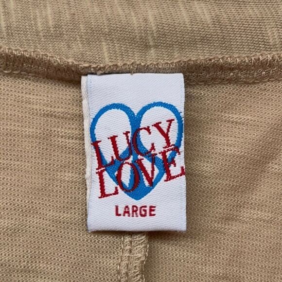 LUCY Love Tie Front Long Sleeve Cardigan Size Large - Picture 6 of 11